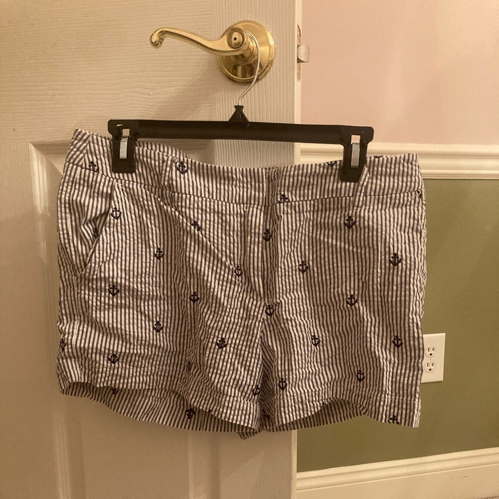 Striped Anchor Shorts